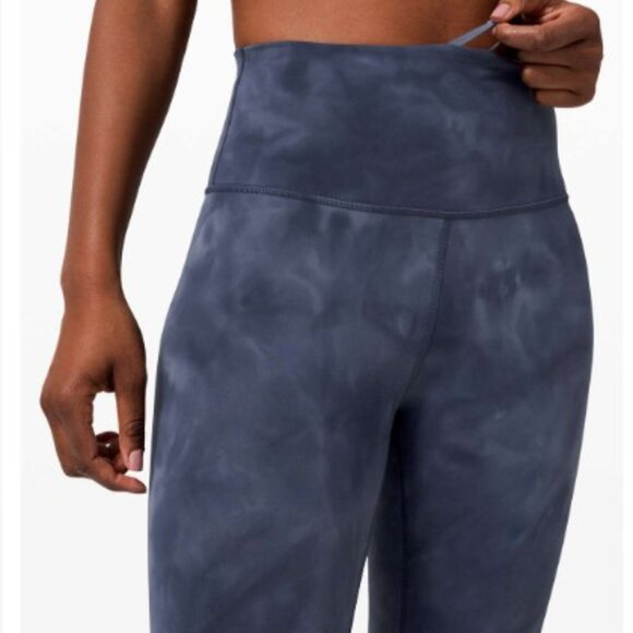 Lululemon Wunder Train High-Rise Crop 21" in Diamond Dye - Size 6 - Picture 4 of 10